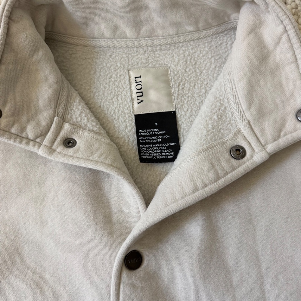 Vuori Men's Seaside Jacket - Salt - Small - Picture 5 of 7